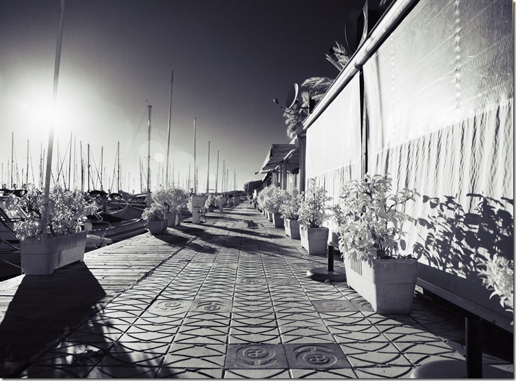 IR Weg in Sonne BW 3200